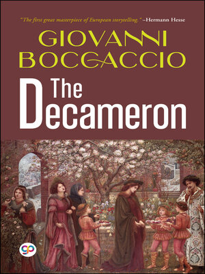 cover image of The Decameron